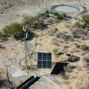Sistema de Bombeo Solar Fotovoltaico, Riegos Linares. (1)